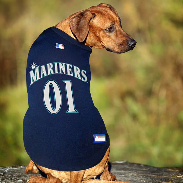  Seattle Mariners Dog Jersey Medium : Sports & Outdoors