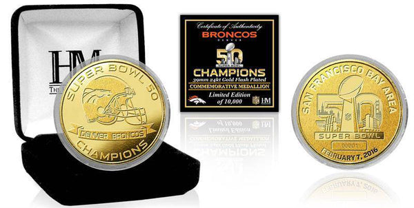 The Highland Mint - Chicago Bears Super Bowl Champs Gold Coin with