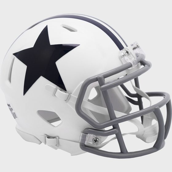 Dallas Cowboys 1960 to 1963 Riddell Mini Speed Throwback Helmet