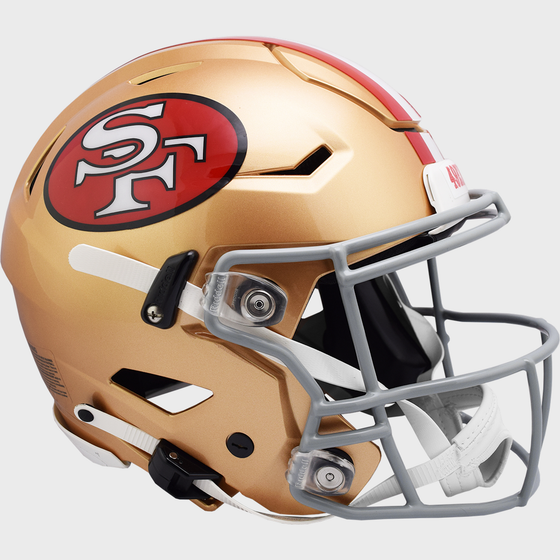 San Francisco 49ers 1964 to 1995 SpeedFlex Throwback Football Helmet