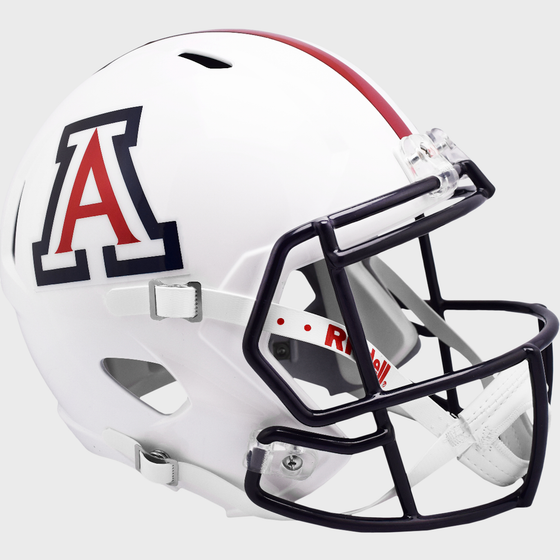 Arizona Wildcats Speed Replica Football Helmet Gloss White