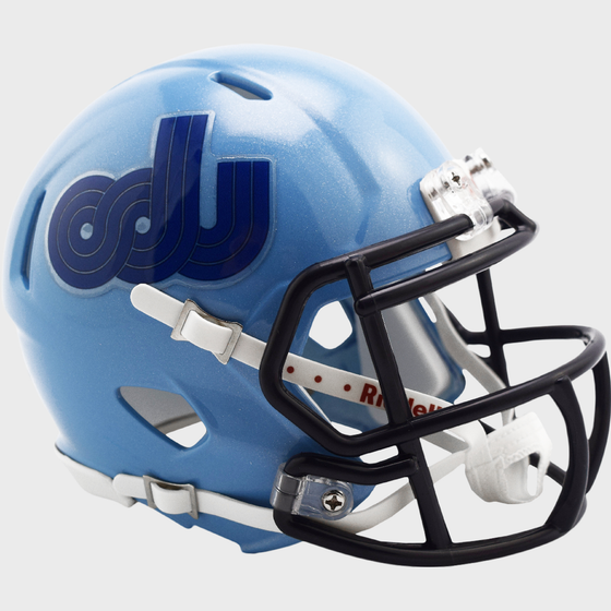 Old Dominion Monarchs NCAA Mini Speed Football Helmet Racetrack