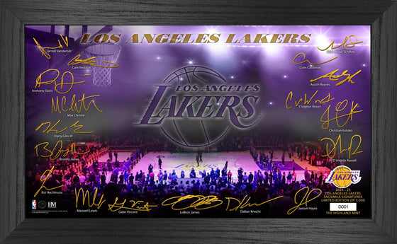 Los Angeles Lakers 2024-25 Signature Court