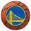 Golden State Warriors Basketball Rug - 27in. Diameter