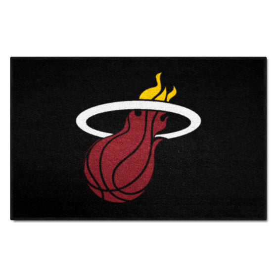 Miami Heat Starter Mat Accent Rug - 19in. x 30in.