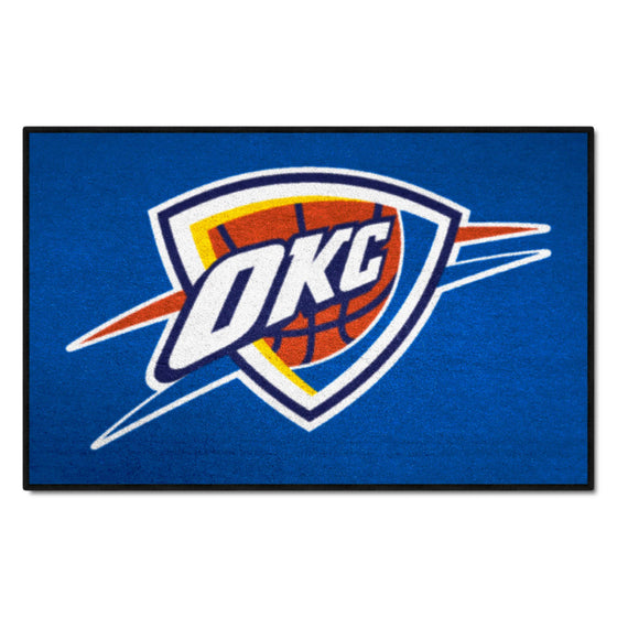 Oklahoma City Thunder Starter Mat Accent Rug - 19in. x 30in.