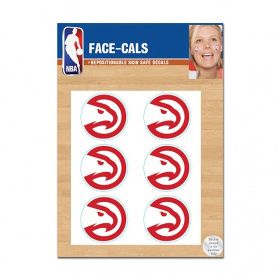 Atlanta Hawks Tattoo Face Cals Special Order