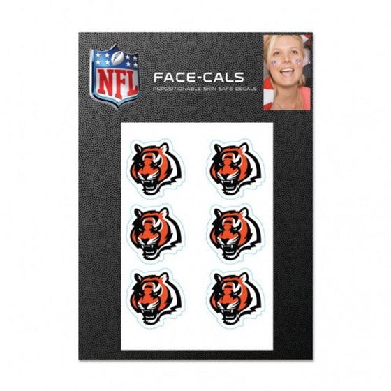 Cincinnati Bengals Tattoo Face Cals