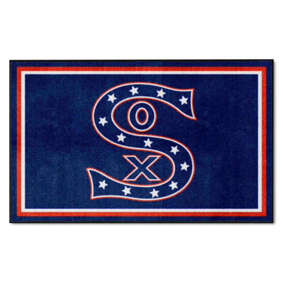 Chicago White Sox 4ft. x 6ft. Plush Area Rug1917