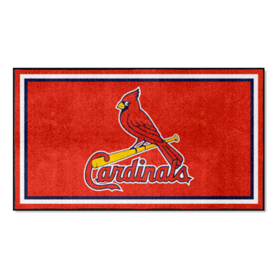 St. Louis Cardinals 3ft. x 5ft. Plush Area Rug