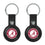 University of Alabama Crimson Tide Insignia Black Airtag Holder 2-Pack-1