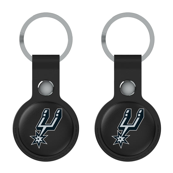 San Antonio Spurs Insignia Black Airtag Holder 2-Pack-1