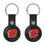 Calgary Flames Insignia Black Airtag Holder 2-Pack-1