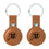 Utah Utes Burn Brown Airtag Holder 2-Pack-1