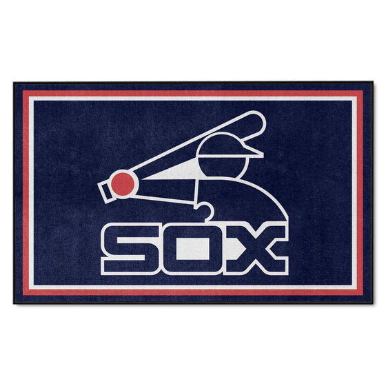 Chicago White Sox 4ft. x 6ft. Plush Area Rug1982