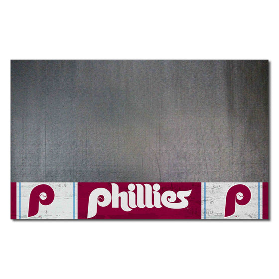 Philadelphia Phillies Vinyl Grill Mat - 26in. x 42in.1987