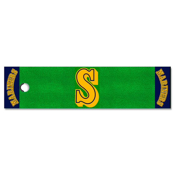 Seattle Mariners Putting Green Mat - 1.5ft. x 6ft.