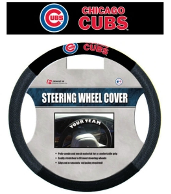 Chicago Cubs Steering Wheel Cover - Mesh (CDG)