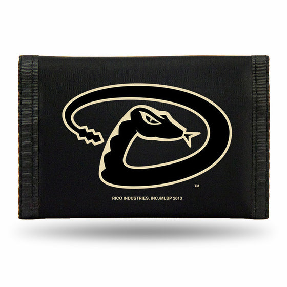 Arizona Diamondbacks Wallet Nylon Trifold - Special Order