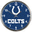 Indianapolis Colts Round Chrome Wall Clock (CDG)