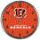 Cincinnati Bengals Round Chrome Wall Clock (CDG)