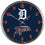 Detroit Tigers Round Chrome Wall Clock (CDG)