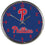 Philadelphia Phillies Clock Round Wall Style Chrome