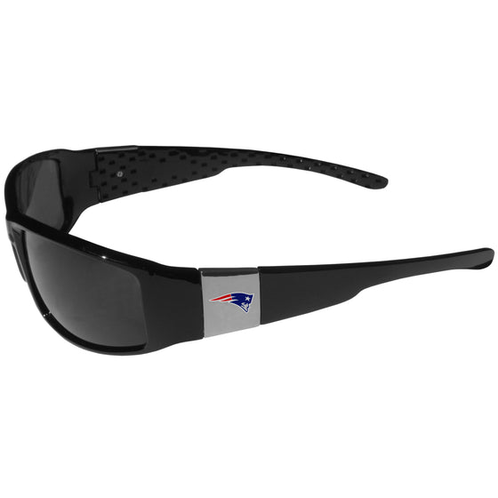 New England Patriots Chrome Wrap Sunglasses