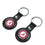 University of Alabama Crimson Tide Insignia Black Airtag Holder 2-Pack-2