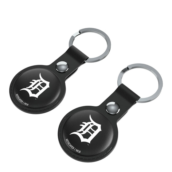 Detroit Tigers Insignia Black Airtag Holder 2-Pack-2