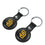 San Diego Padres Insignia Black Airtag Holder 2-Pack-2