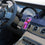 Chicago Cubs Linen Wireless Mag Car Charger-1