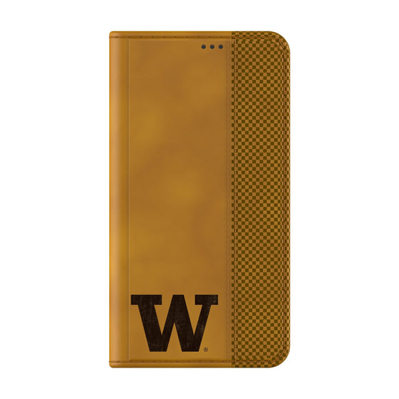 University of Washington Huskies Burn Folio Phone Case-1