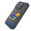 University of Kansas Jayhawks Linen Bling Phone Case for Apple iPhone-1
