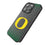 University of Oregon Ducks Linen Bling Phone Case for Apple iPhone-1