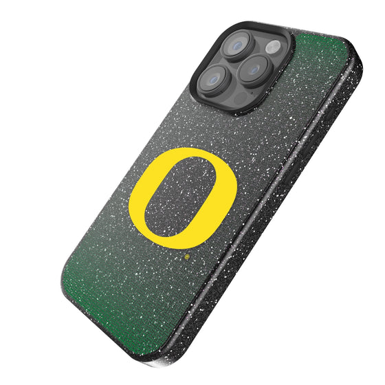 University of Oregon Ducks Linen Bling Phone Case for Apple iPhone-1