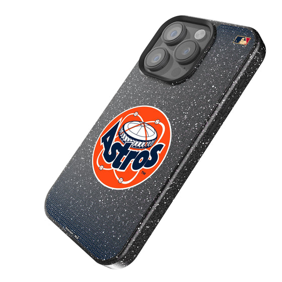 Houston Astros 1977-1993 - Cooperstown Collection Linen Bling Phone Case for Apple iPhone-1