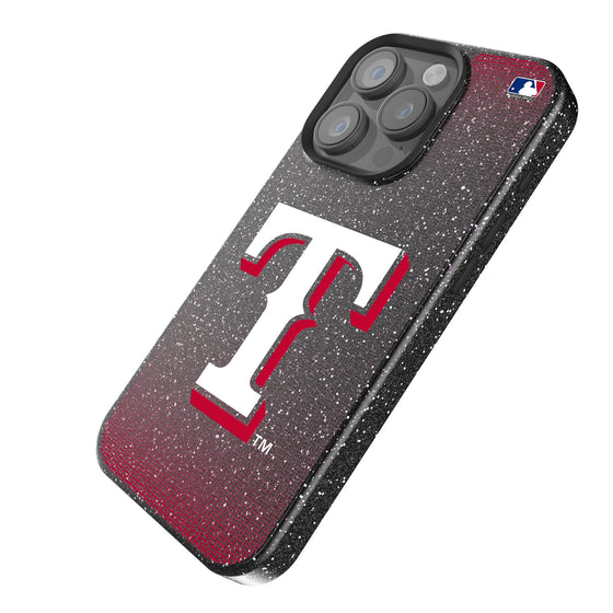 Texas Rangers Linen Bling Phone Case for Apple iPhone-1