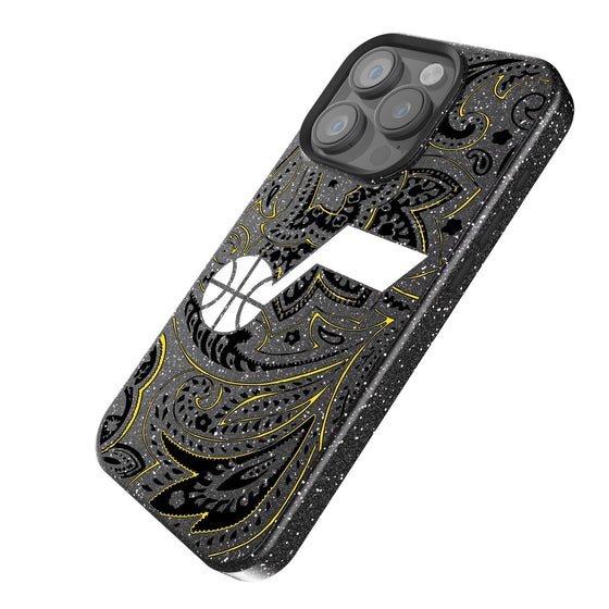 Utah Jazz Paisley Bling Phone Case-1