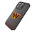 Washington Commanders Linen Bling Phone Case for Apple iPhone-1