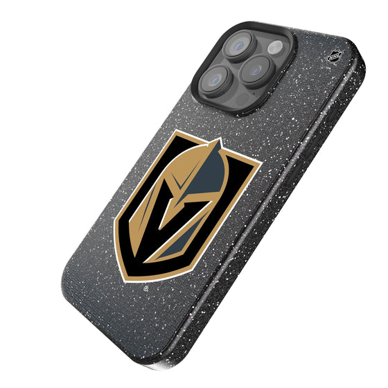 Vegas Golden Knights Linen Bling Phone Case for Apple iPhone-1