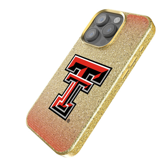 Texas Tech Red Raiders Linen Bling Phone Case for Apple iPhone-1