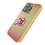 University of Utah Utes Linen Bling Phone Case for Apple iPhone-1