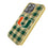 Miami Hurricanes Plaid Bling Phone Case-1