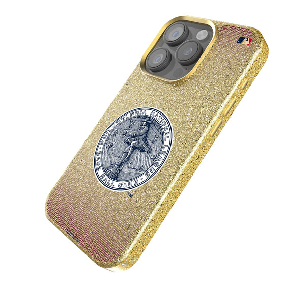 Philadelphia Phillies 1915-1943 - Cooperstown Collection Linen Bling Phone Case for Apple iPhone-1
