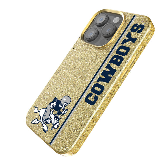 Dallas Cowboys 1966-1969 Historic Collection Sidebar Bling Phone Case-1