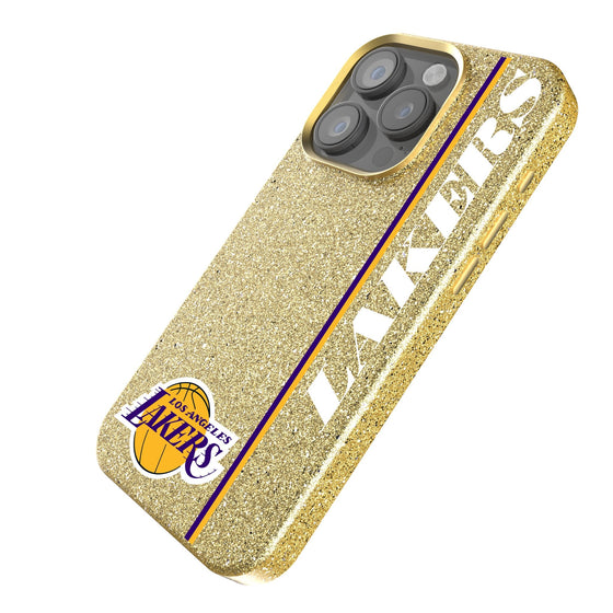 Los Angeles Lakers Sidebar Bling Phone Case-1