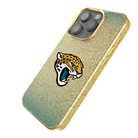 Jacksonville Jaguars Linen Bling Phone Case for Apple iPhone-1