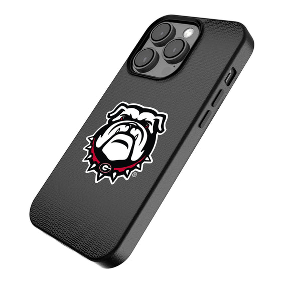 University of Georgia Bulldogs Uga Linen MagSafe Compatible Phone Case-1