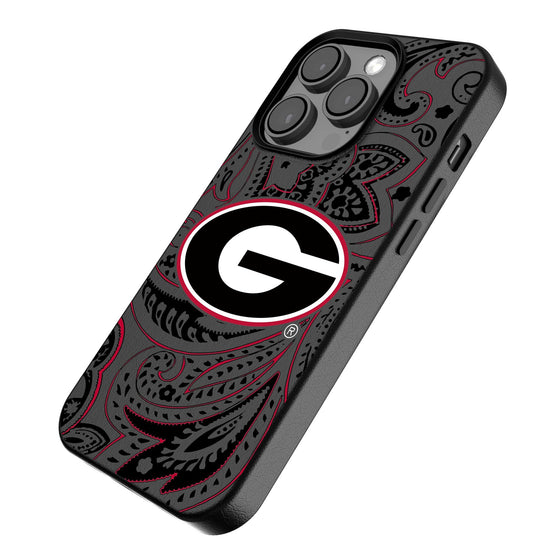 Georgia Bulldogs Paisley Magnetic Phone Case-2